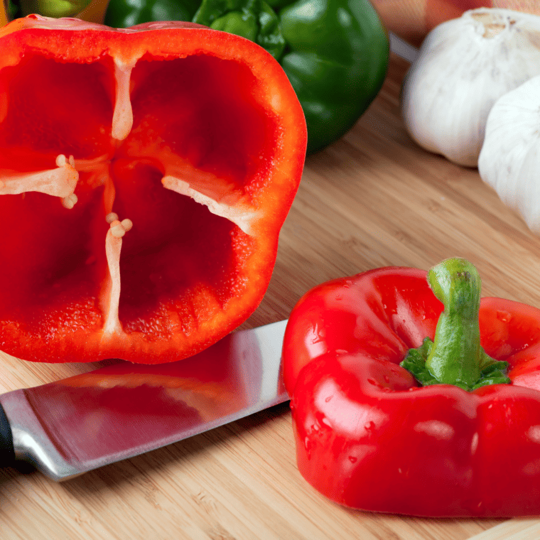 Air Fryer Stuffed Peppers (Picadillo Style)