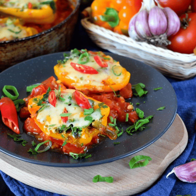 Air Fryer Stuffed Peppers (Picadillo Style) (5)