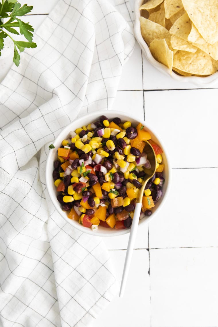 Chipotle Corn Salsa Copycat Recipe