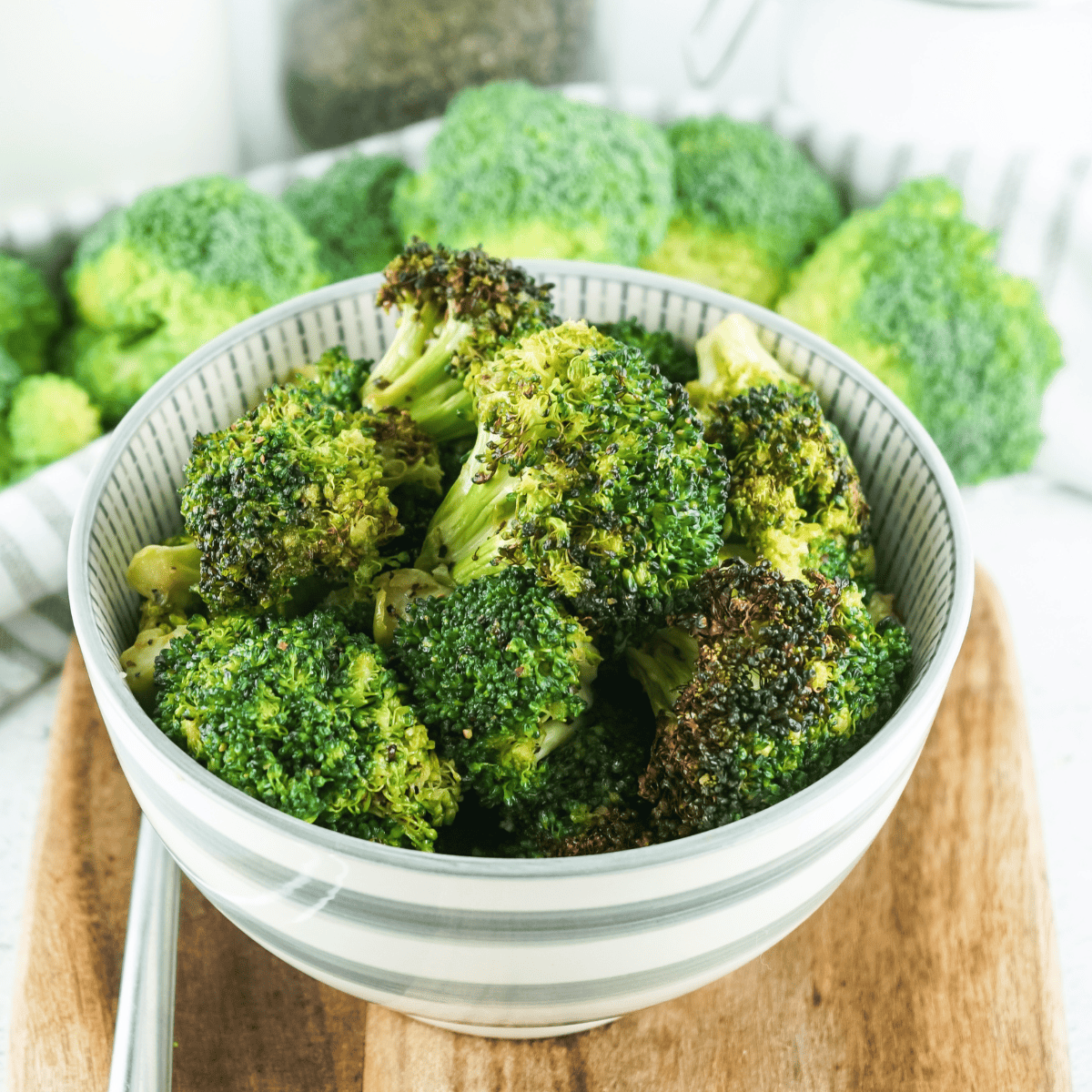 Air Fryer Broccoli With Ranch Seasoning
