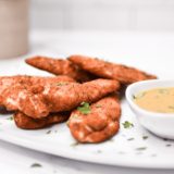Easy Air Fryer Frozen Chicken Tenders (No Breading)