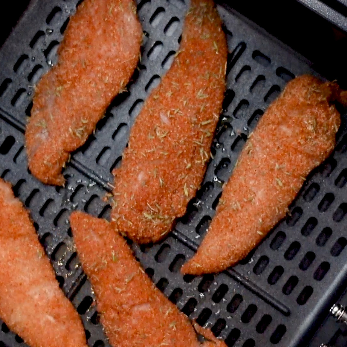 Air Fryer Frozen Chicken Tenders (No Breading)