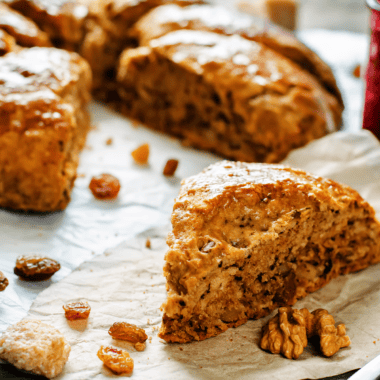 Air Fryer Frozen Scones -- I recently picked up a Trader Joe's Mini Pumpkin Ginger Scones package and wanted to cook them in the air fryer.