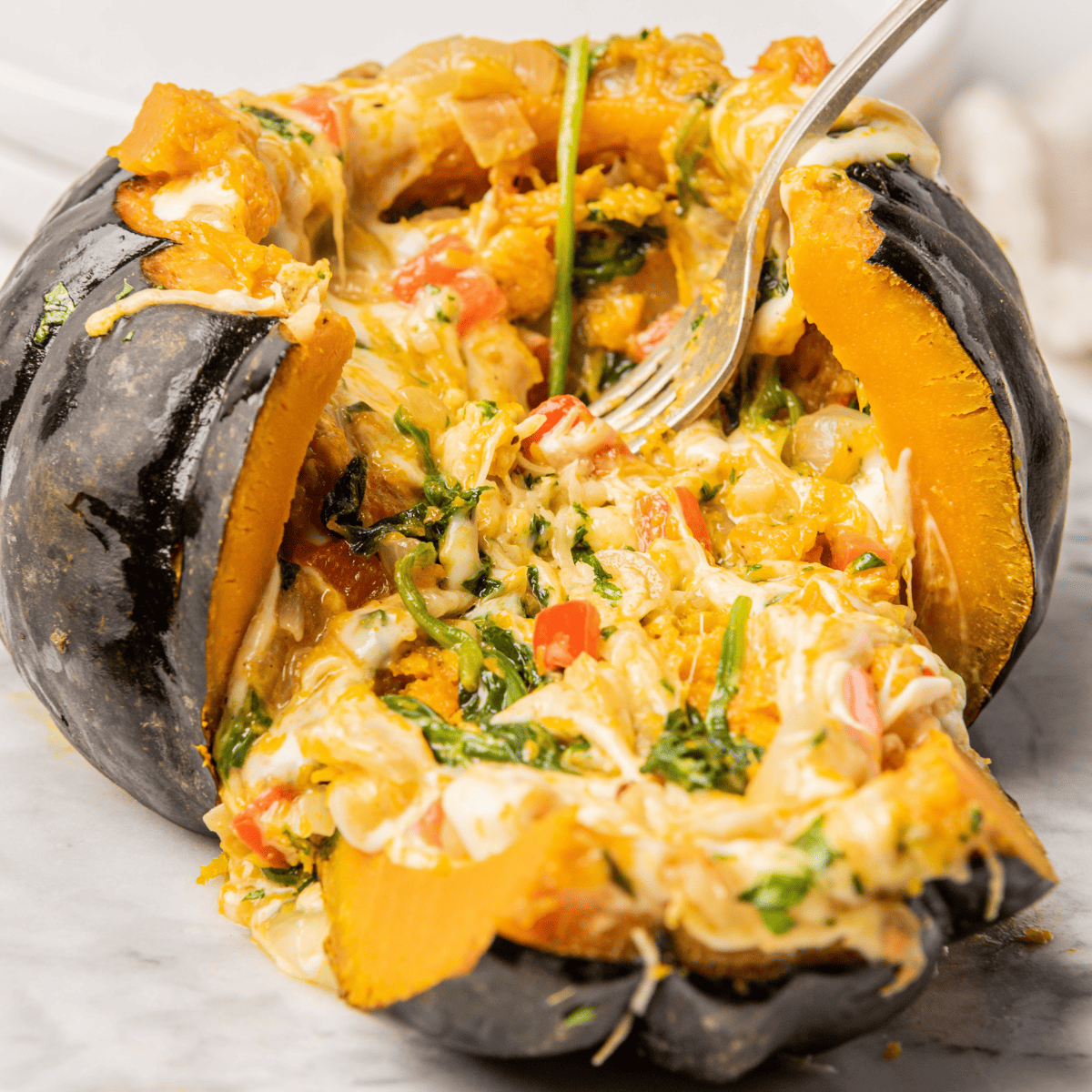 Air Fryer Kabocha Squash
