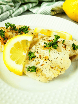 Air Fryer Lemon Pepper Cod