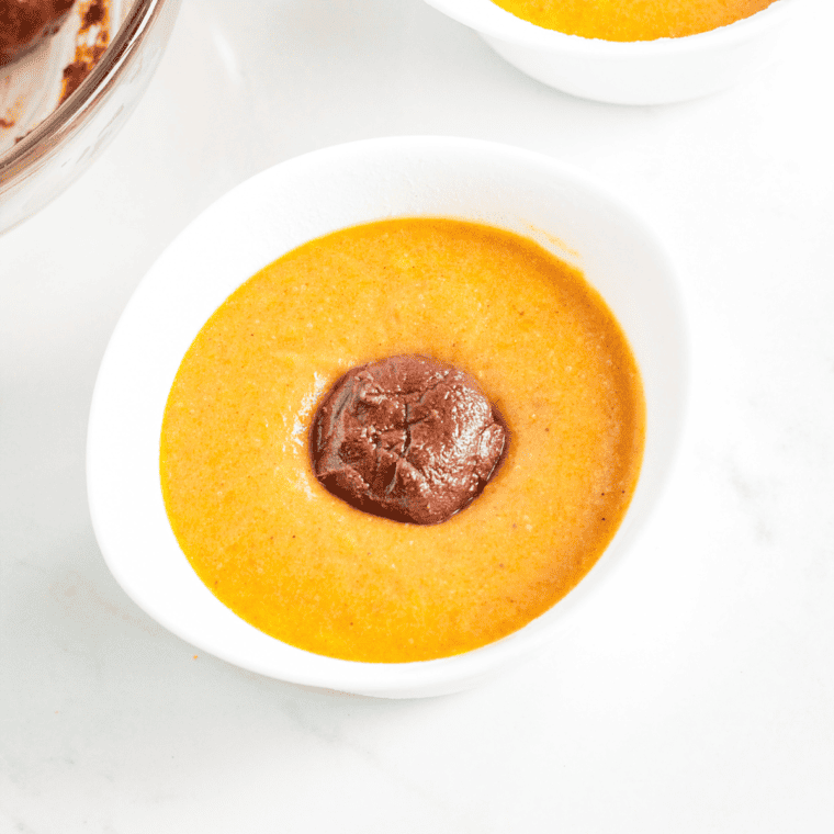Air Fryer Pumpkin Lava Cake