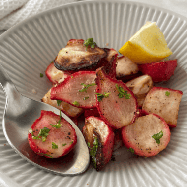 Easy Roasted Air Fryer Radishes