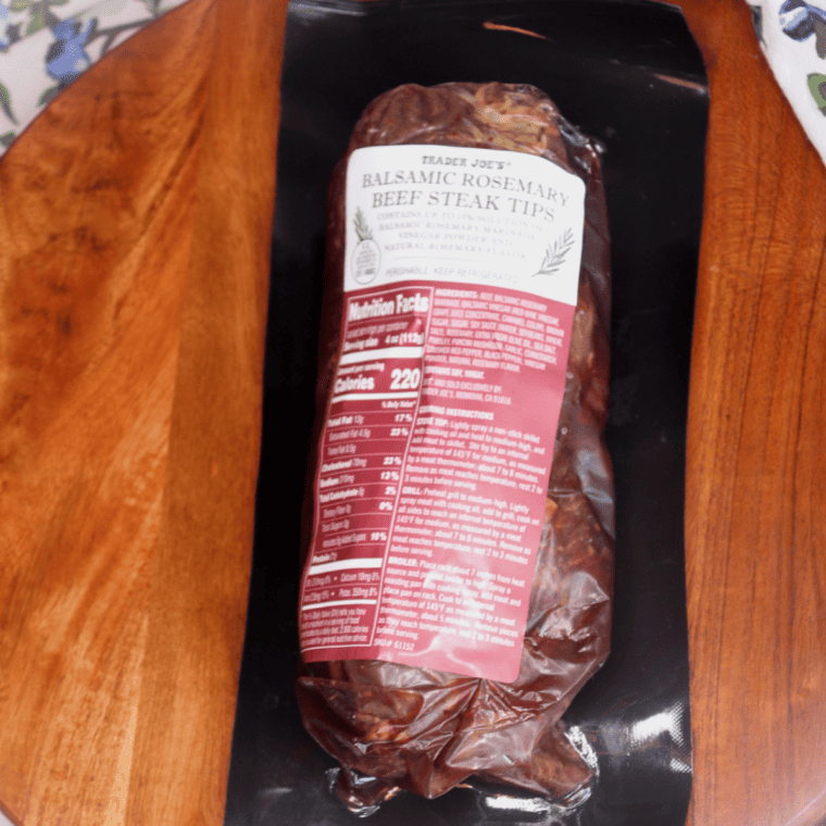 Air Fryer Trader Joe's Balsamic Rosemary Steak Tips