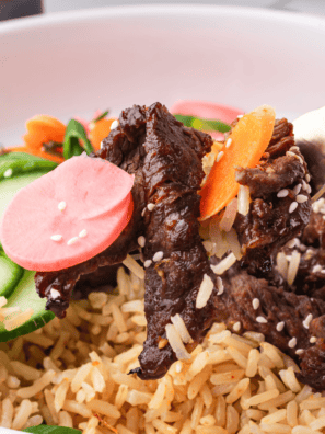 Air Fryer Trader Joe's Bool Kogi (Ready in 10 Minutes)