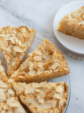 Easy Air Fryer Almond Cake
