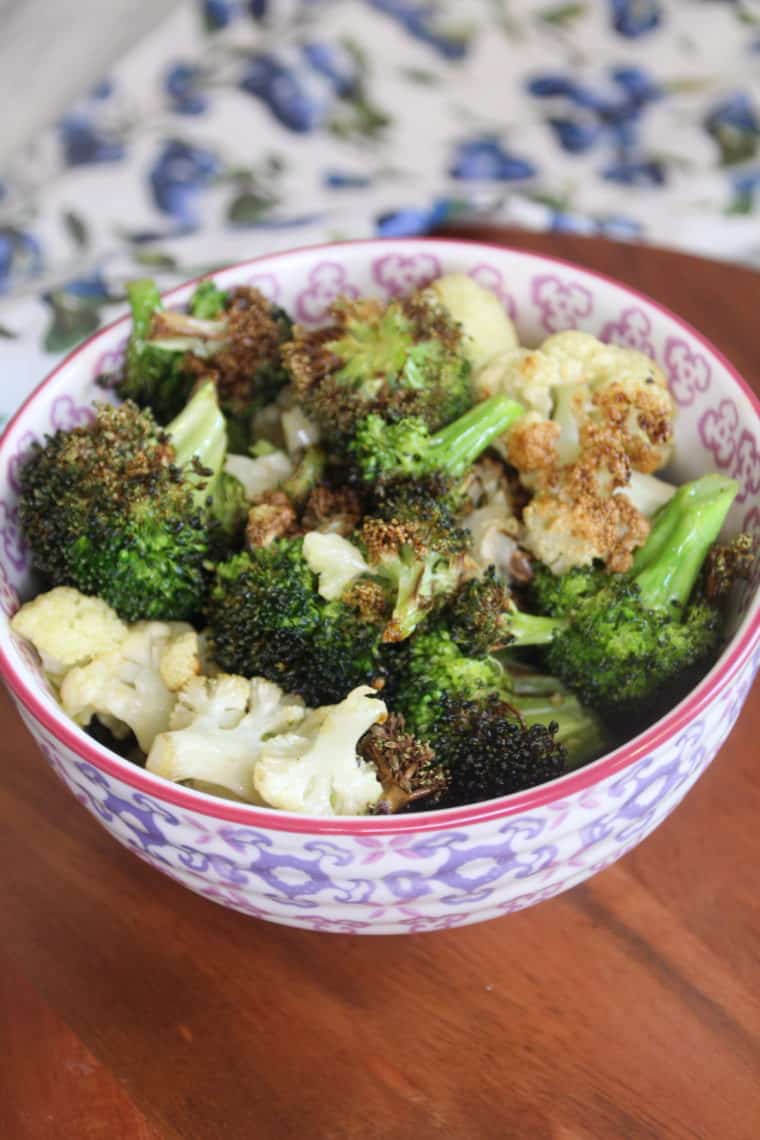 air fryer broccoli and cauliflower