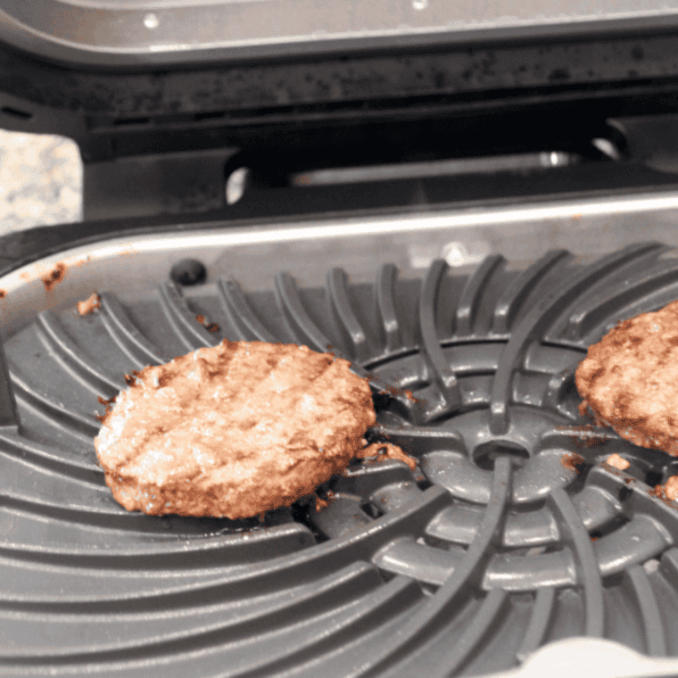 Ninja Foodi Grill Hamburgers