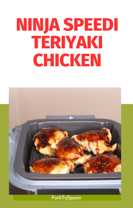 Ninja Speedi Teriyaki Chicken