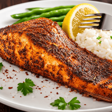 Air fryer cedar plank salmon gives you that smoky, woodsy flavor of grilled salmon — no grill, no smoker, and no waiting for coals to heat up. In about 15 minutes, the air fryer's circulating heat cooks the fish on a soaked cedar plank, sealing in moisture while the wood infuses each bite with a subtle campfire aroma. If you've ever wondered can you actually put a cedar plank in an air fryer?, the answer is yes — and this recipe walks you through exactly how to do it safely.