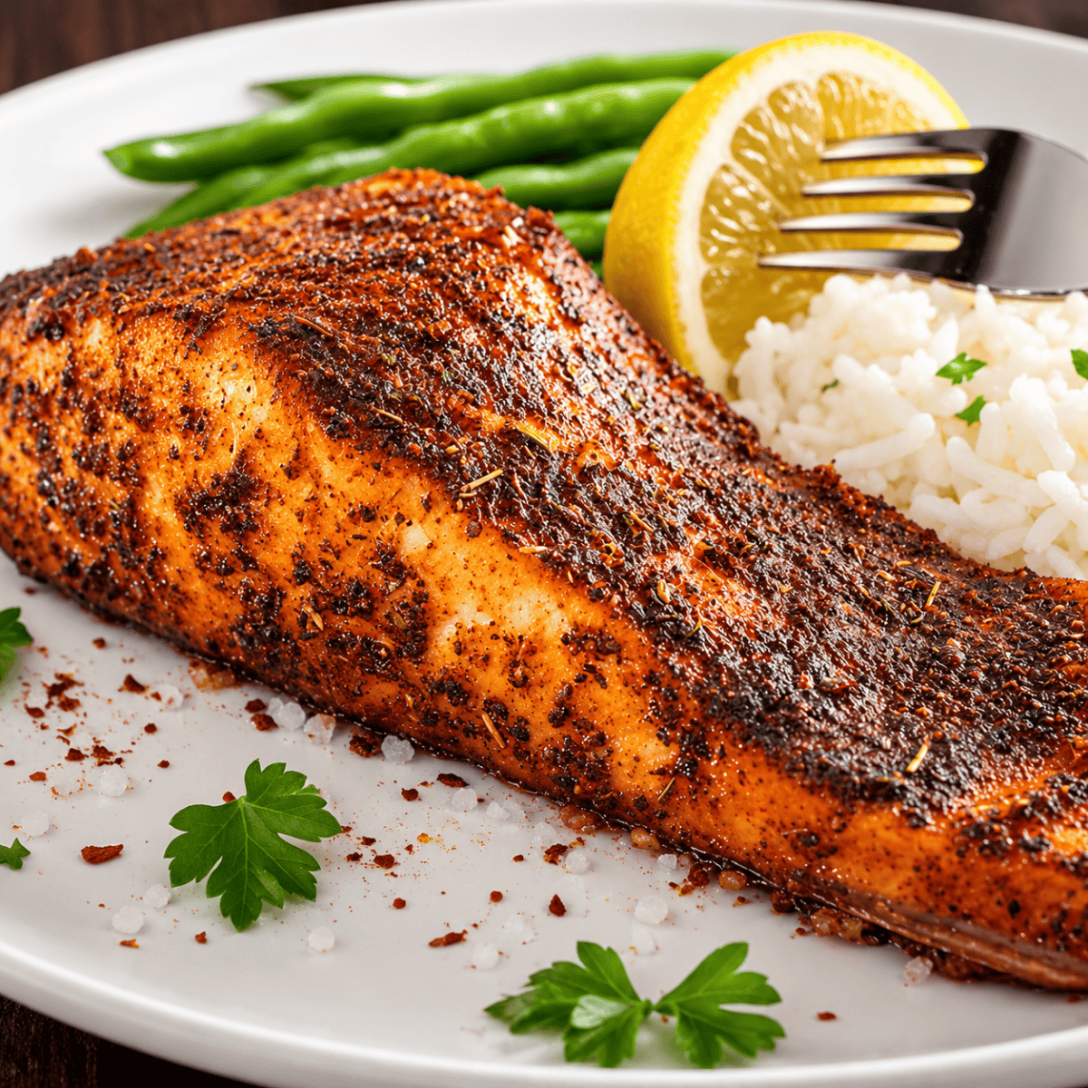 Air Fryer Cedar Plank Salmon