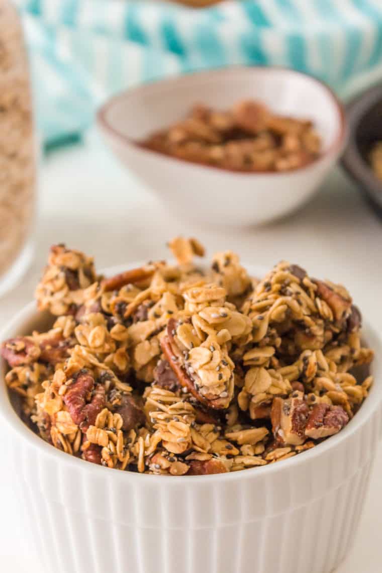 Air Fryer Chocolate Chip Granola-29
