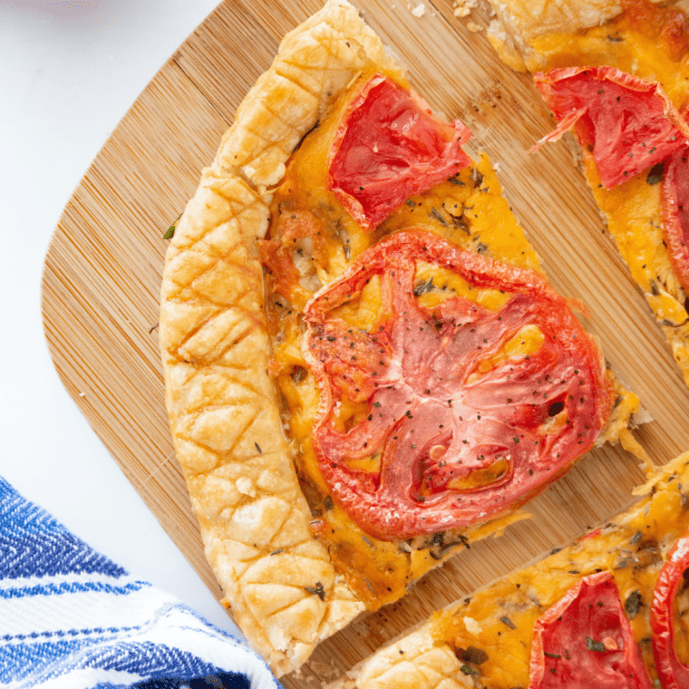 Air Fryer Tomato Pie