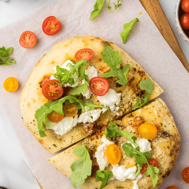 Air Fryer Trader Joe's Burrata Focaccia (2)