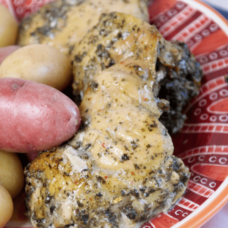 Air Fryer Trader Joe's Savory Herb Chicken Thighs