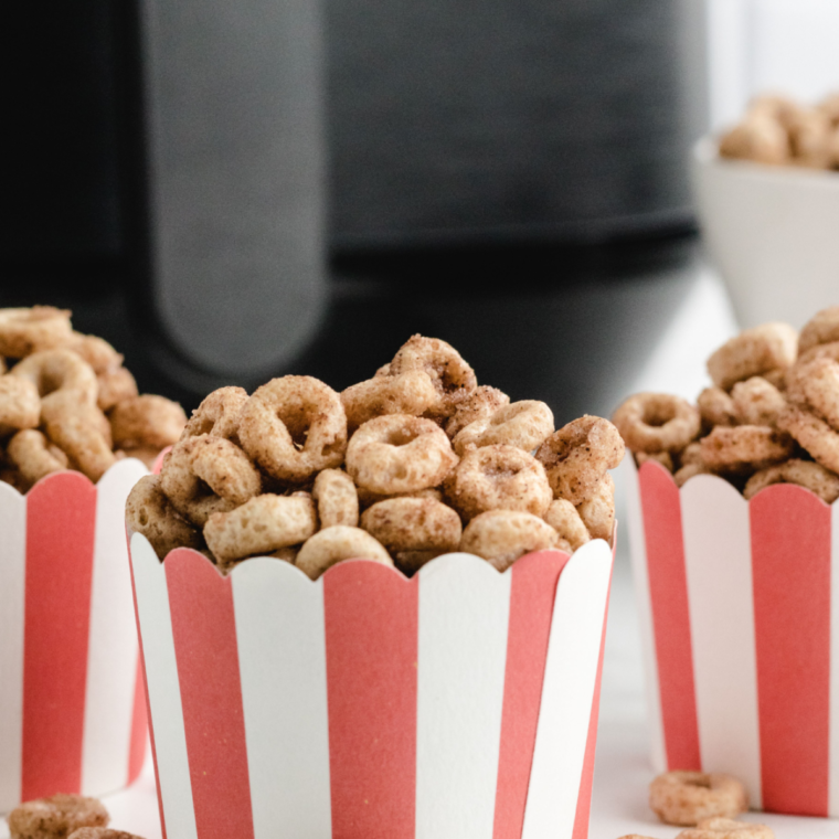 Air Fryer Hot Buttered Cheerios
