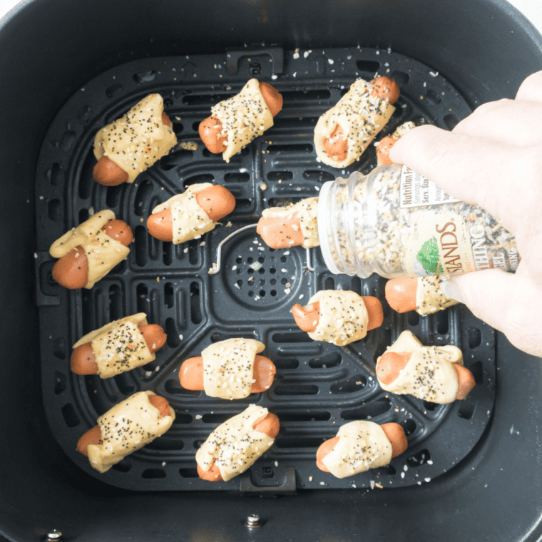 How To Make Homemade Delicious Bagel Dogs In Air Fryer
