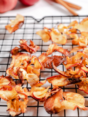 Air Fryer Cinnamon Apple Chips