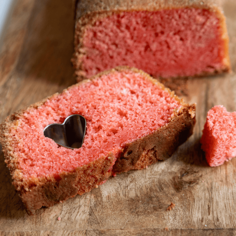 Air Fryer Grinch Loaf Cake 