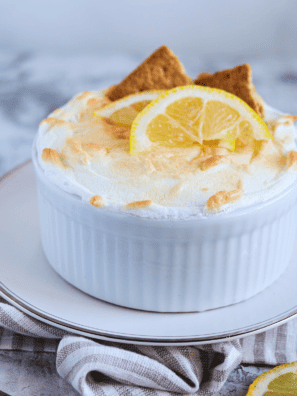 Air Fryer Lemon Meringue Pie