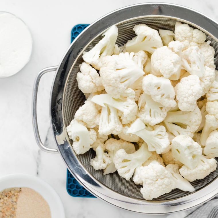 Air Fryer Loaded Cauliflower
