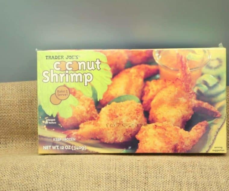 Trader Joe's Coconut Shrimp Package