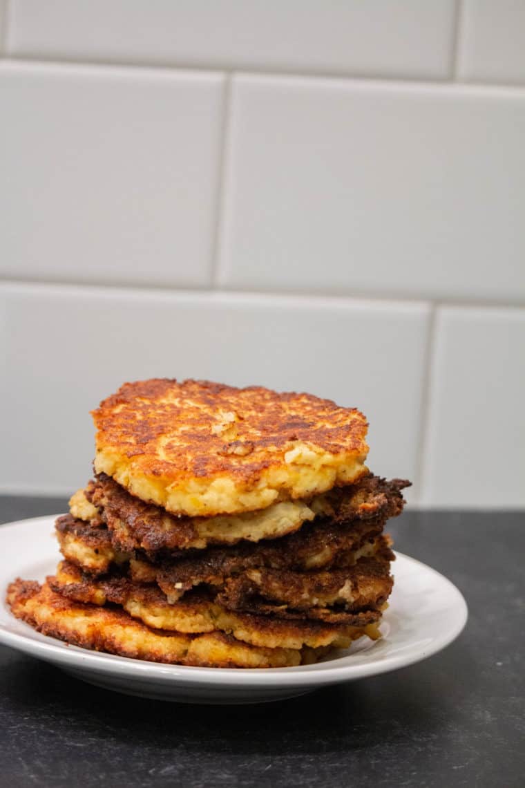 Air Fryer cauliflower Fritters