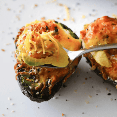 Easy Air Fryer Stuffed Avocado Recipe