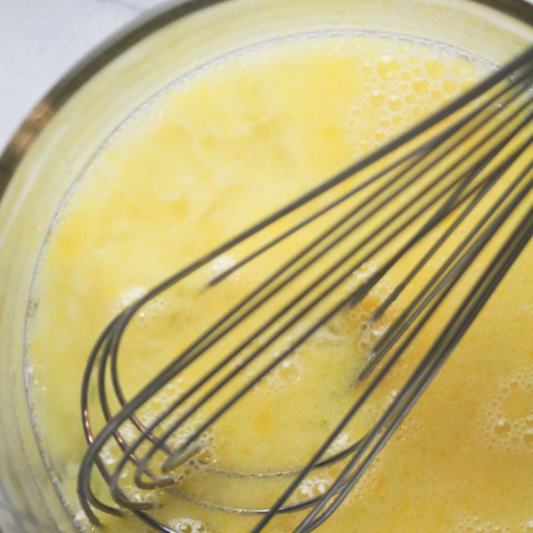 Mixing povitica bread dough in a stand mixer with dough hook