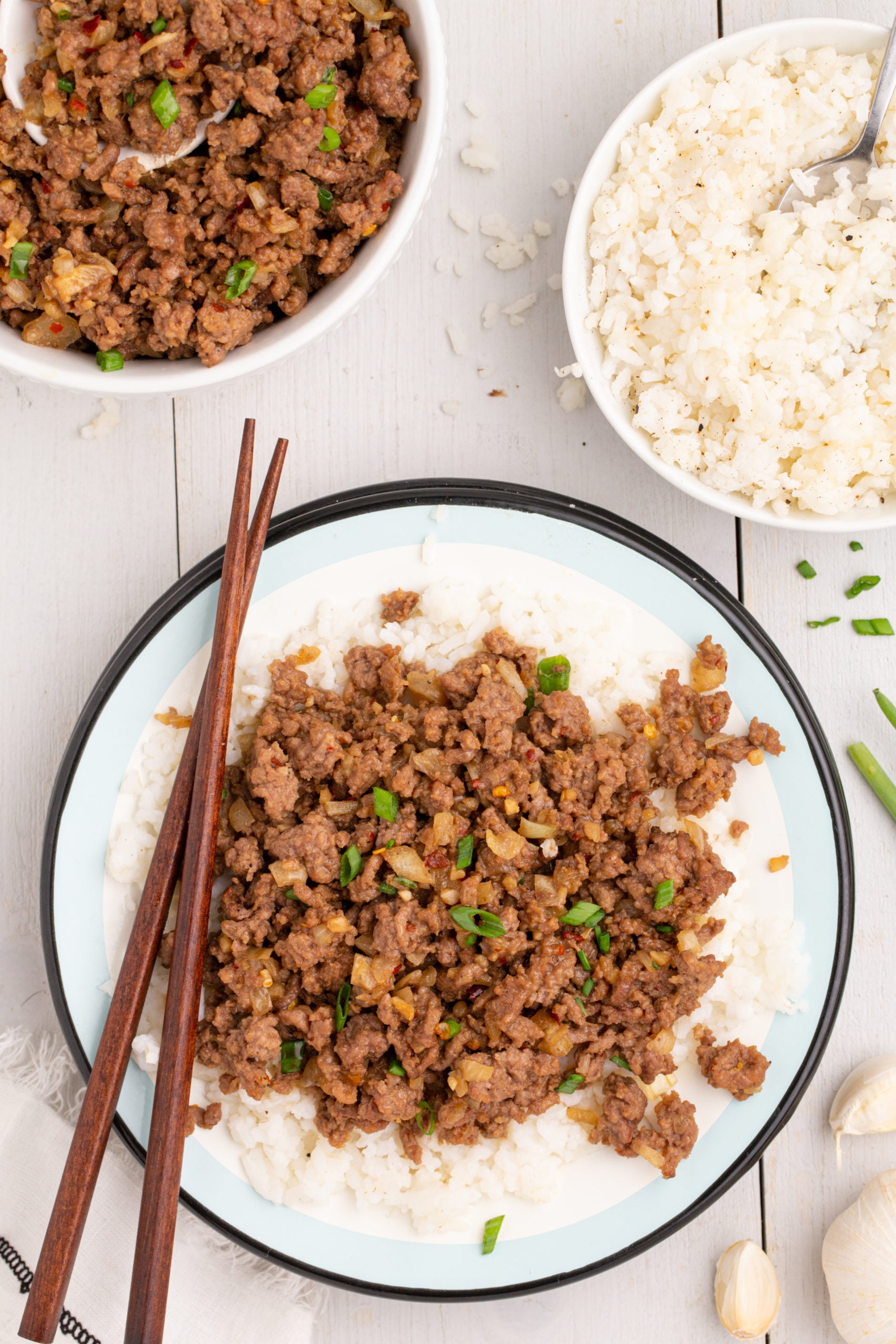Air Fryer Korean Ground Beef