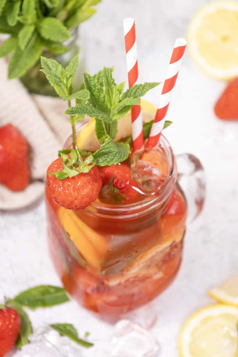 Ninja Creami Strawberry Mojito