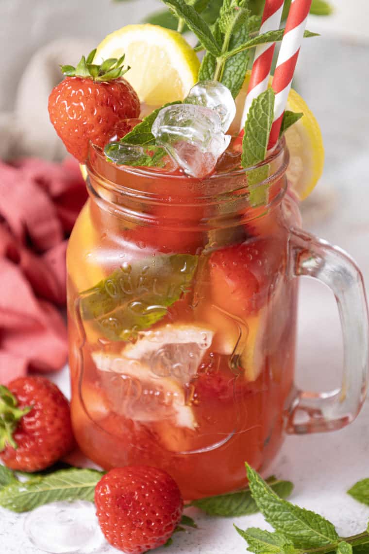 Ninja Creami Strawberry Mojito