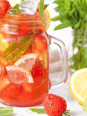 Ninja Creami Strawberry Mojito