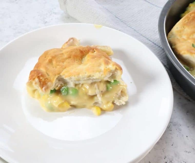 Homemade Chicken Pot Pie In Air Fryer