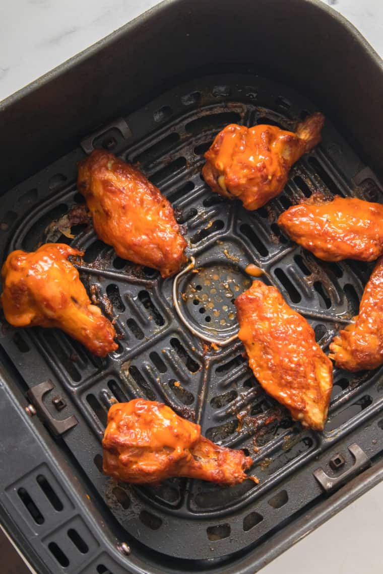 Instant Vortex Air Fryer Frozen Chicken Wings 