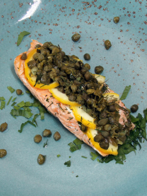 Air Fryer Salmon en Papillote