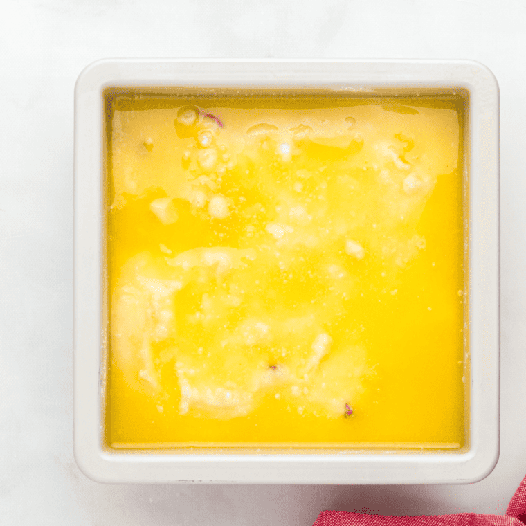 Air Fryer Strawberry Dump Cake  
