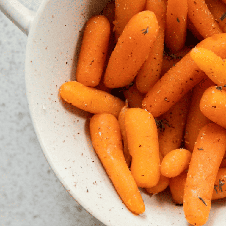 "Deliciously cooked Cracker Barrel Carrots ready to serve"