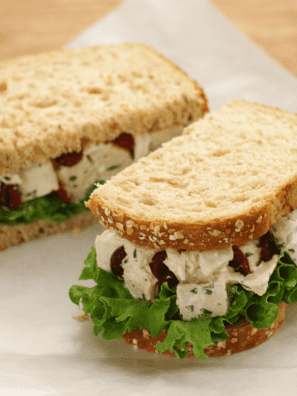 Cranberry Almond Chicken Salad