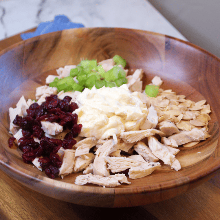 How To Make Cranberry Almond Chicken Salad