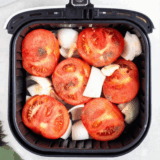 Easy 20-Minute Air Fryer Roasted Roma Tomatoes