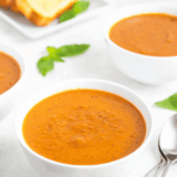 Whip up a comforting bowl of tomato soup in no time with this easy air fryer recipe. Smooth, creamy, and full of rich tomato flavor, it’s perfect for pairing with grilled cheese or enjoying on its own.