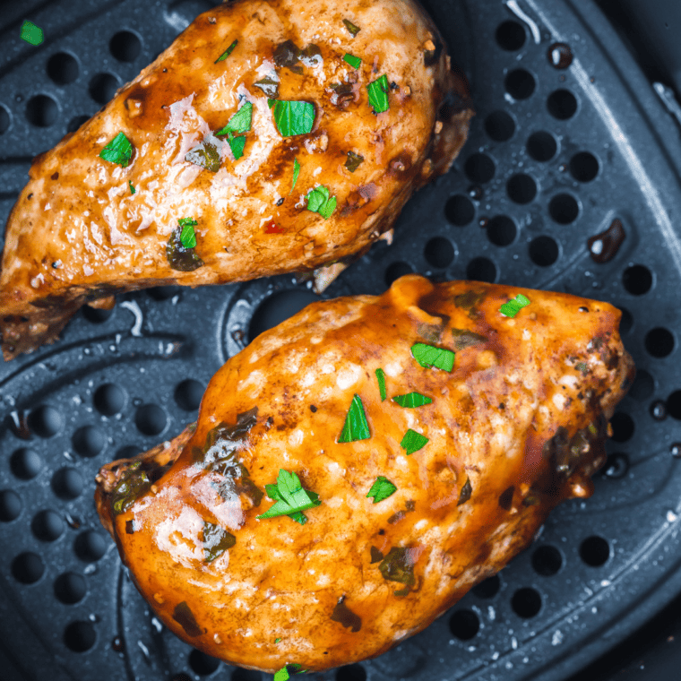 Air Fryer Honey Balsamic Chicken Breast