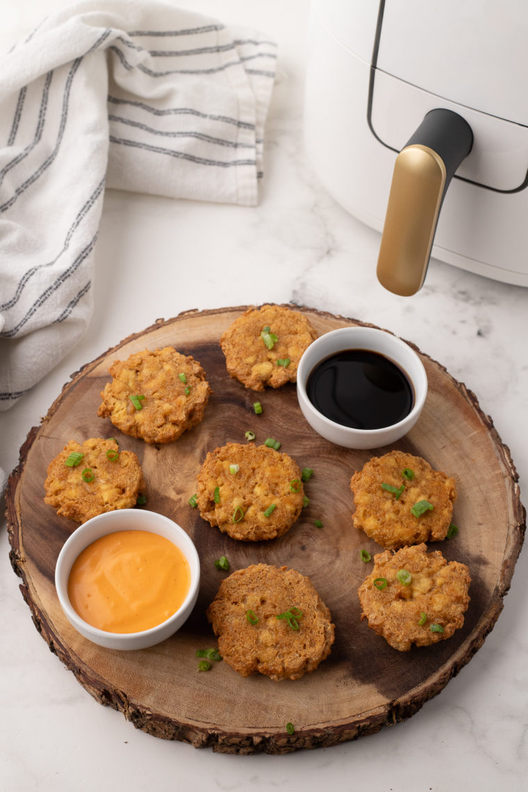Air Fryer Tofu Fritters