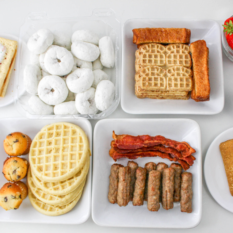 Snowman Charcuterie Board
