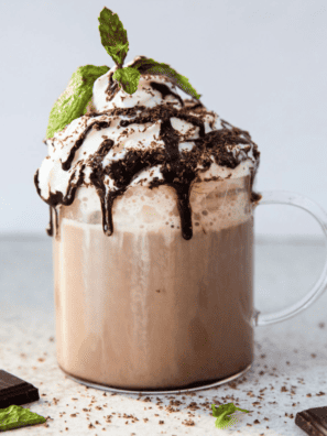 Copycat Starbucks Peppermint Mocha